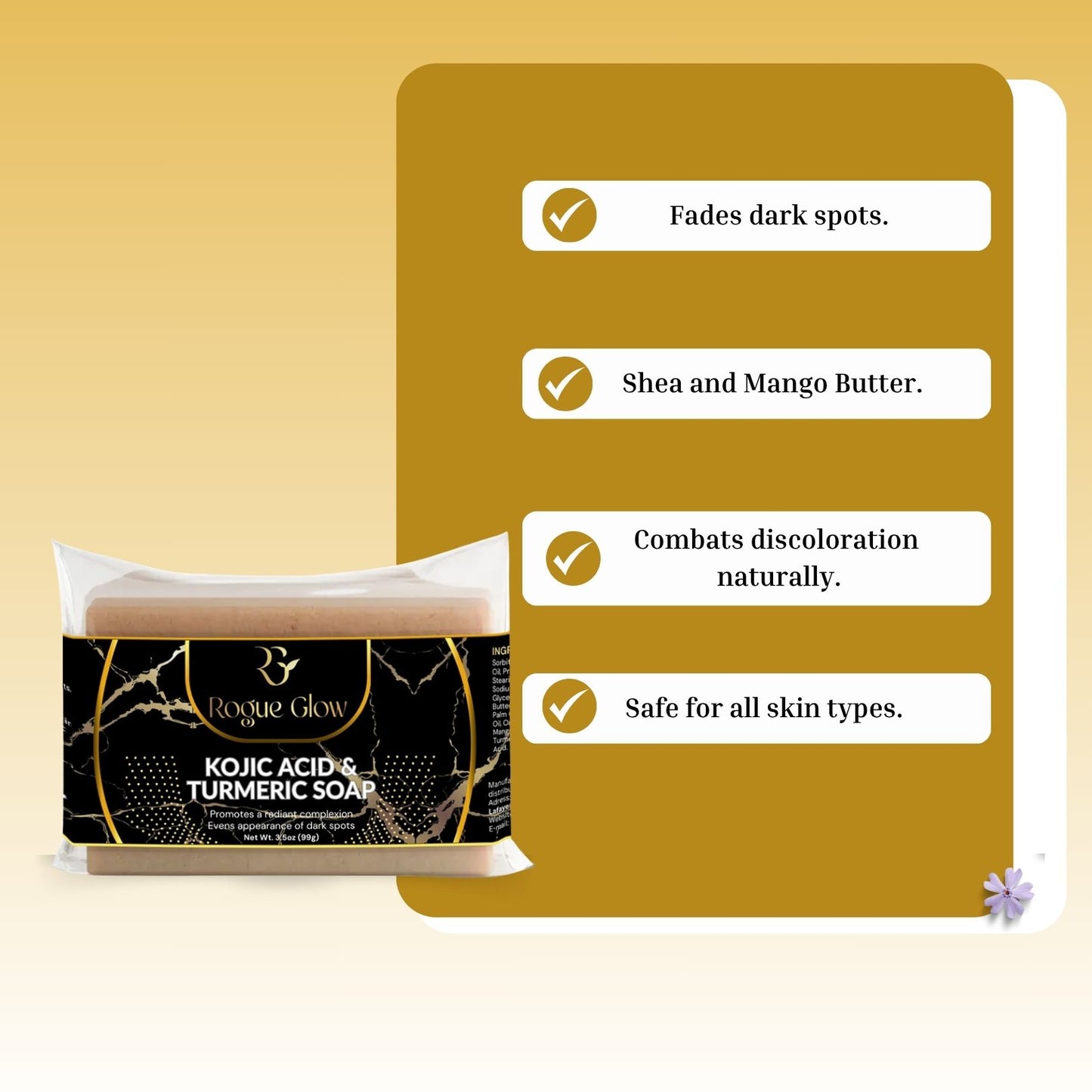 KOJIC & TURMERIC SOAP